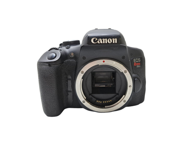 Canon EOS Rebel T6i | 24.2MP DSLR Camera - Black (Body Only) | *READ*