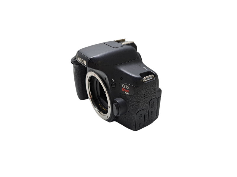 Canon EOS Rebel T6i | 24.2MP DSLR Camera - Black (Body Only) | *READ*