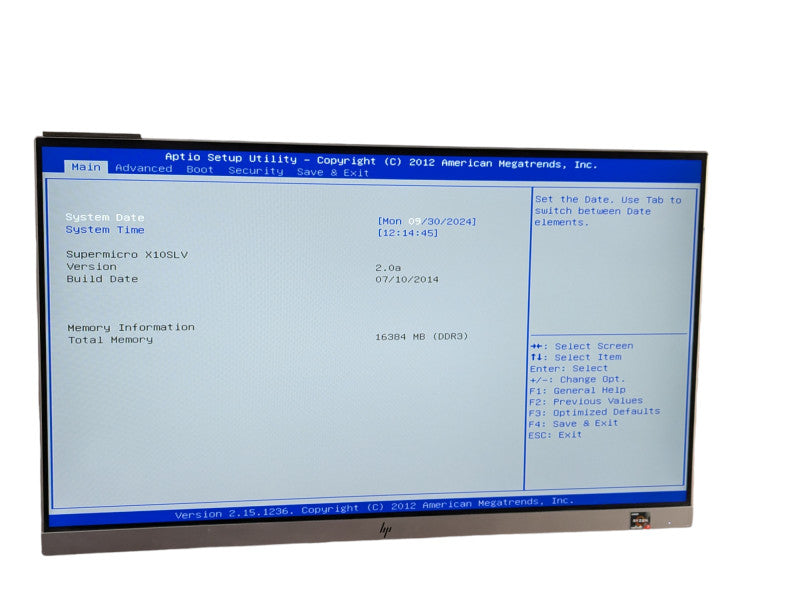 Supermico 1U low power Server X10SLV Intel Core i3-4330 @ 3.50Ghz 16GB RAM  Q-