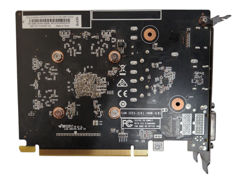 Zotac NVIDIA GeForce GTX 1650 4GB GDDR5 Graphics Card