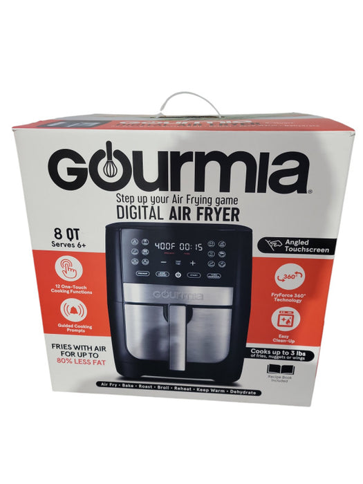 Gourmia 8-Quart Digital Air Fryer, with 12 One-Touch Functions !