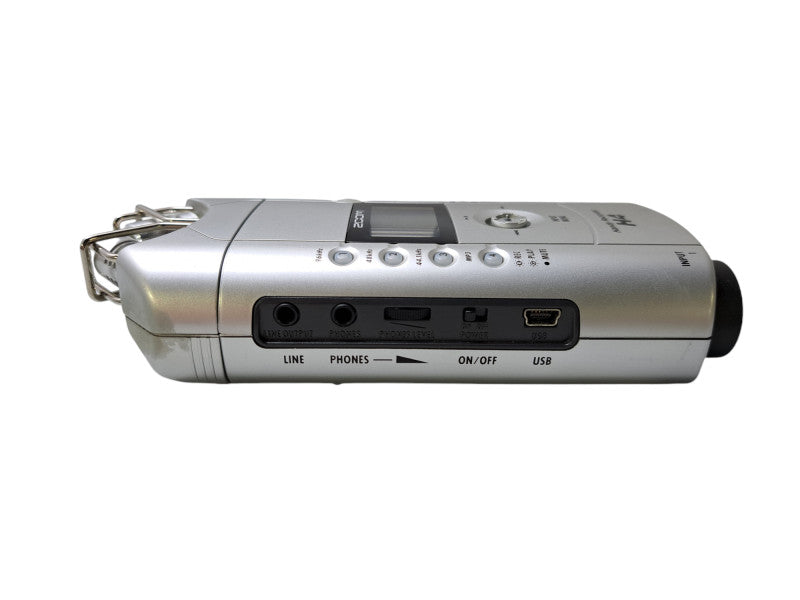 ZOOM H4 Handy Recorder | 4-Track, Silver w/ Box, Acessories & Manual *READ*