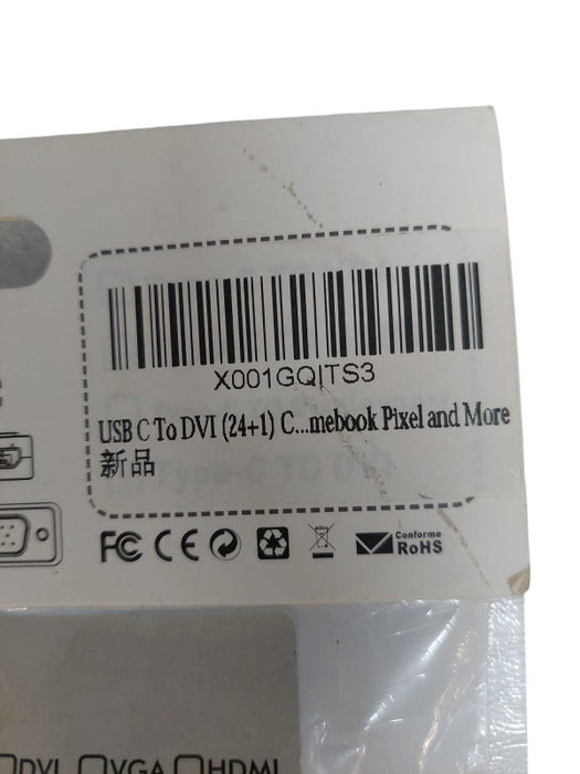 Superspeed ANGNO USB C to DVI Cable 6ft =