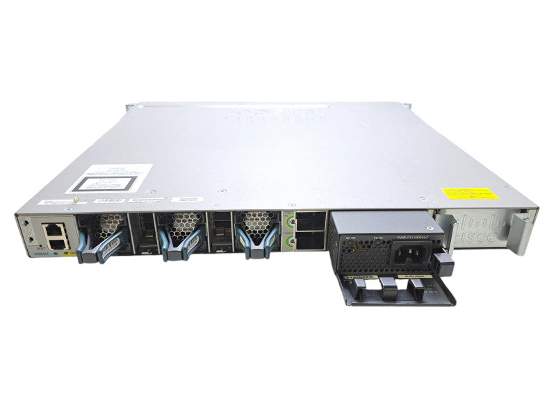 Cisco WS-C3850-48F-S | 48-Port Gigabit PoE+ Switch | 1x 1100W PSU