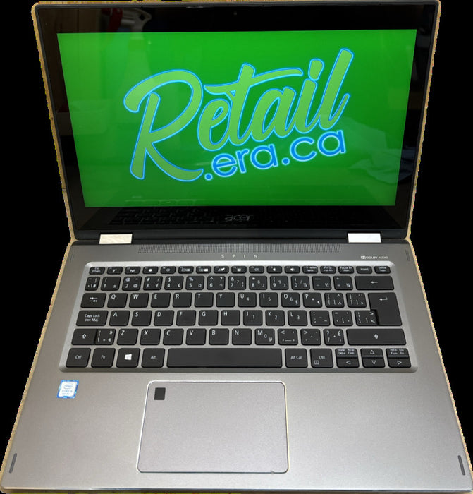 Acer Spin SP513-52-N TOUCH Intel Core i5-8250U@1.6GHz 8GB RAM 256GB SSD Q Lap200