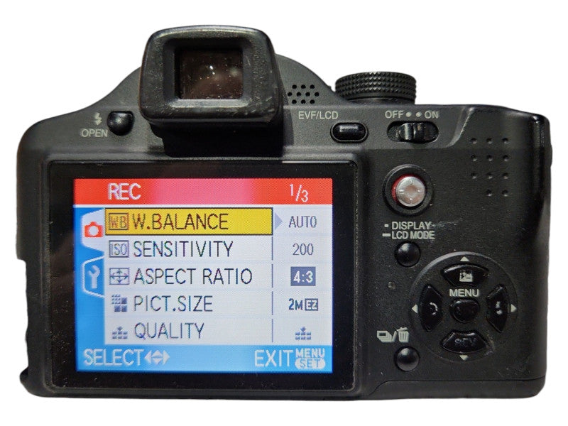 Panasonic LUMIX DMC-FZ7 Digital Camera w/12x zoom & Battery