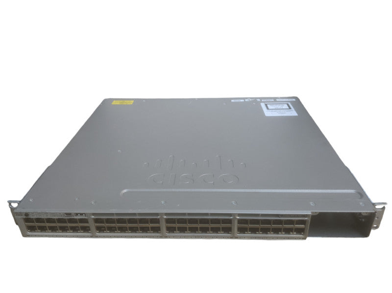 Cisco WS-C3850-48F-S V03 | 48-Port PoE+ Network Switch | 2x 1100w PSU