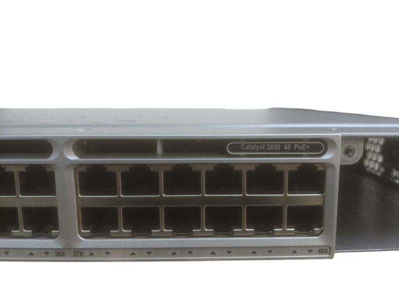 Cisco WS-C3850-48F-S V03 | 48-Port PoE+ Network Switch | 2x 1100w PSU