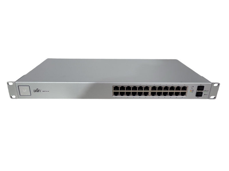 Ubiquiti Networks UniFi US-24 24 Ports Rack-Mountable Gigabit Switch, READ !
