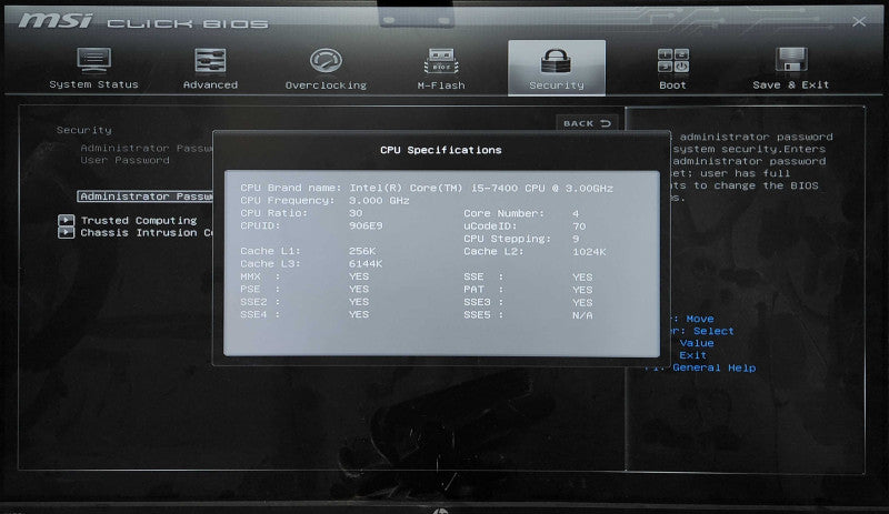 Custom PC/ MSI B250M BAZOOKA, i5-7400 3.00GHz, 8GB DDR4, 256GB NVMe