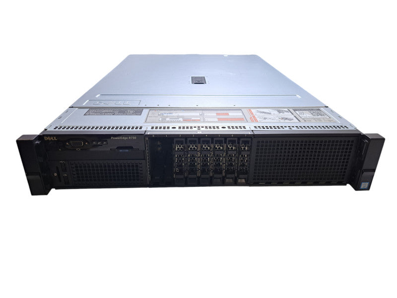 Dell R730 2U 8x 2.5" | 2x Xeon E5-2680 v3 @2.5GHz 12C, 64GB DDR4, H730 Mini, SFP+