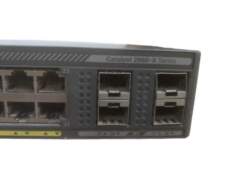 Cisco Catalyst 2960X | WS-C2960X-24PS-L | 24-Port Gigabit PoE+ Network Switch Q