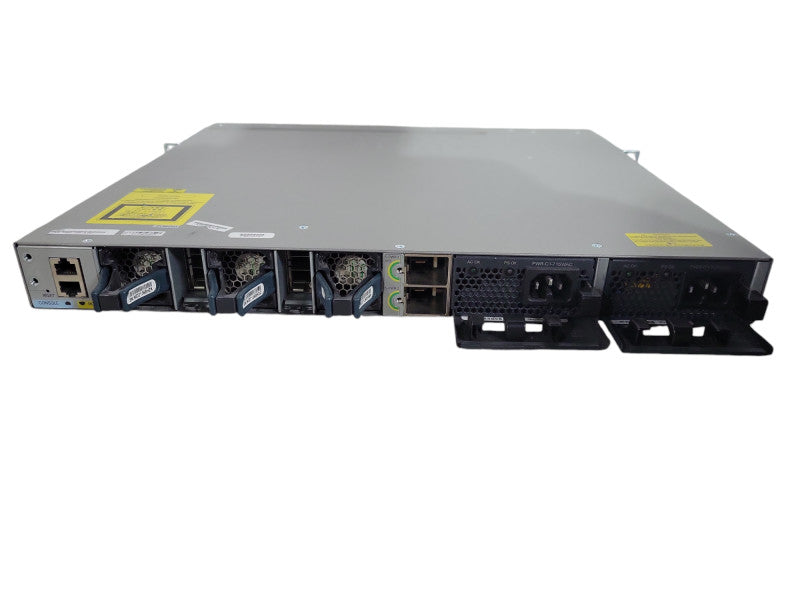 Cisco WS-C3850-48P-S Gigabit PoE Switch w/C3850-NM-2-10G, !