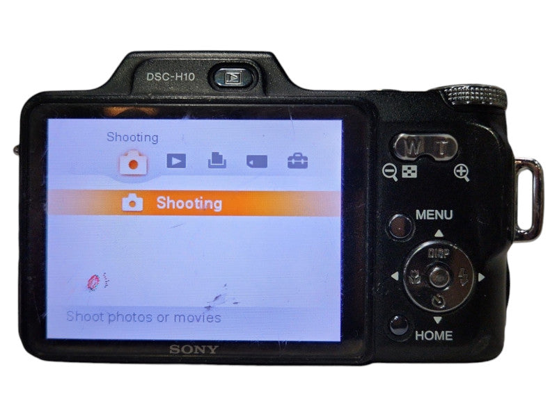 Sony Cyber-Shot DSC-H10 8.1MP digital camera w/ battery