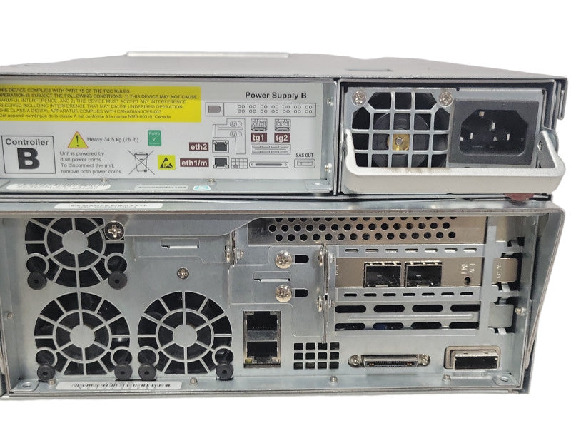 Nimble Storage CS400, 16x 3.5" HDD Bays, 2x Controllers, 2x PSU, No HDD _
