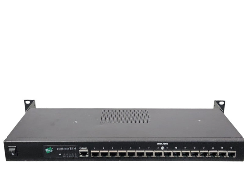 Digi Port Server TS 16 Rack AC 1P50000854-01, READ _