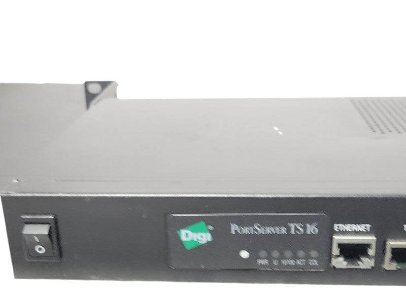 Digi Port Server TS 16 Rack AC 1P50000854-01, READ _