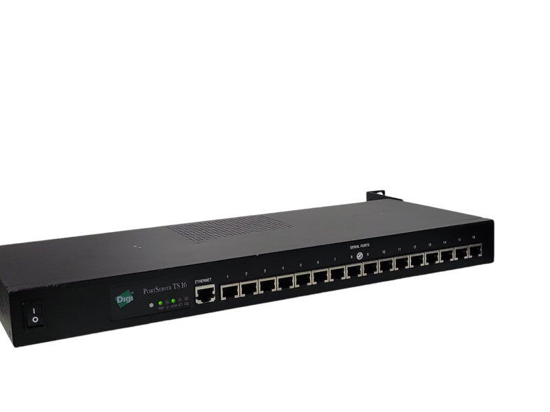 Digi Port Server TS 16 Rack AC 1P50000854-01, READ _