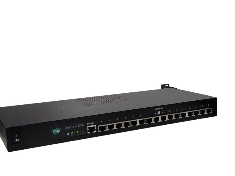 Digi Port Server TS 16 Rack AC 1P50000854-01, READ _