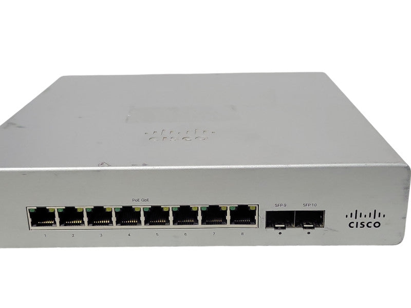 Cisco Meraki MS120-8FP 8-Port PoE Ethernet Switch UNCLAIMED _