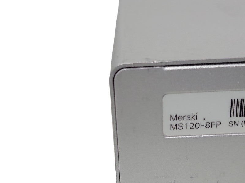 Cisco Meraki MS120-8FP 8-Port PoE Ethernet Switch UNCLAIMED _