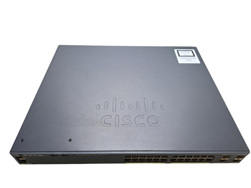 Cisco WS-C2960X-24PS-L | 24-Port Gigabit PoE+ 370W Switch | 4x SFP