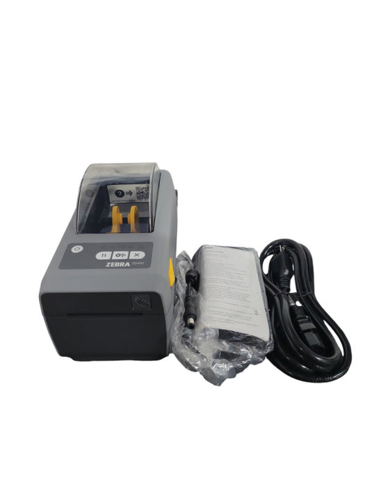 Zebra ZD410 | 2” USB Thermal Label Printer w/ PWR Adapter | ZD41022-D01000EZ !