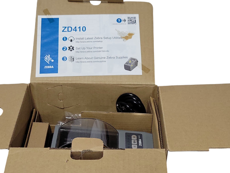 Open-Box Zebra ZD410 Direct Thermal Label Printer ZD41022-D01000EZ _