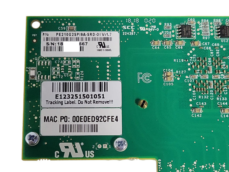 Dual-Port 10Gbps SFP PCIe Network Adapter PE210G2SPI9A-SRD-0I Q_
