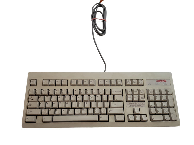 Compaq RT101 Vintage Mechanical Keyboard Wired PS/2 Connection %