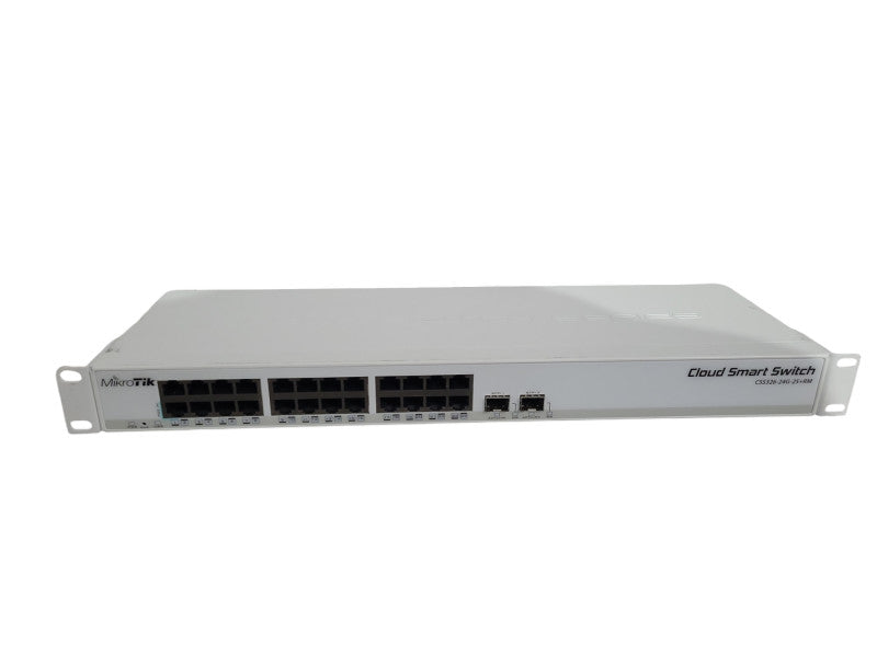 Mikrotik CSS326-24G-2S+RM 24 port Gigabit Ethernet Switch !