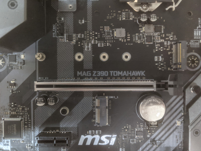 MSI MAG Z390 Tomahawk Motherboard | LGA115X | No CPU/No RAM | *READ*