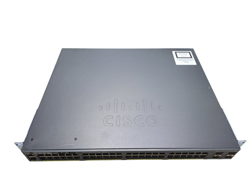 Cisco WS-C2960X-48FPS-L | 48 Port Gigabit PoE+ 740W Switch | 4x SFP