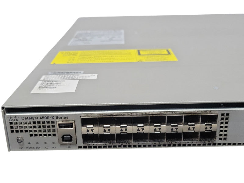Cisco Catalyst WS-C4500X-16SFP+ V03 Switch 2x Power supplies READ _