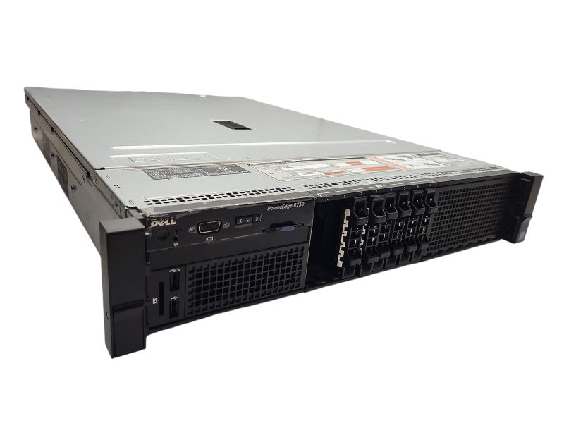 Dell R730 2U 8x 2.5" | 2x Xeon E5-2680 v3 @2.5GHz 12C, 64GB DDR4, H730 Mini,  $