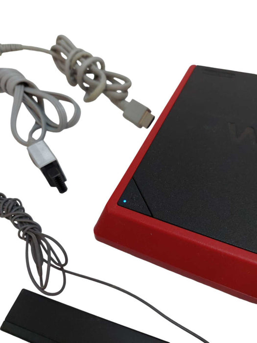 Nintendo Wii Red Mini Console Model: RVL201(USA)  =