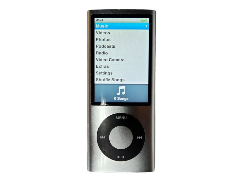 Apple iPod Nano 5th Generation Sliver (16 GB), Tested & Reset