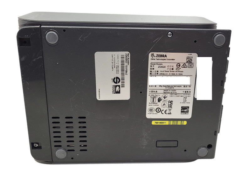 Zebra ZD620t ZD62043-T01F00EZ Thermal Printer Ethernet/Bluetooth/USB 300 DPI $