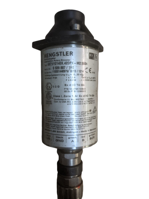 HENGSTLER Rotary Encoder | AX71/1214EK.42DPX-M2:5604 | *READ* Q
