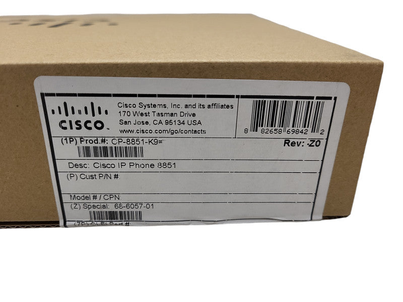 NEW - Cisco 8851 IP Phone CP-8851-K9 Q$