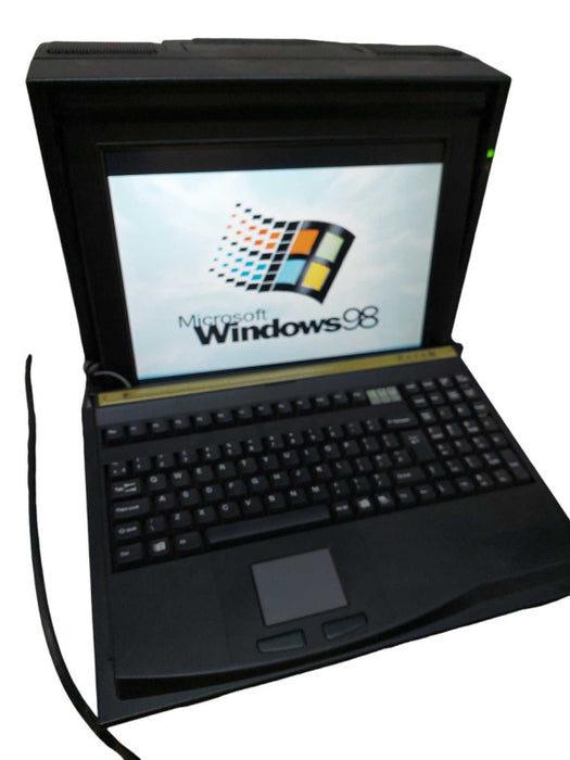 Vintage Prism N9 Portable Computer Suitcase Travel All in One TFT-XGA-15c =