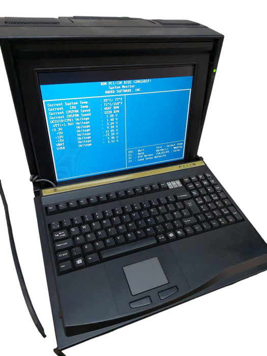 Vintage Prism N9 Portable Computer Suitcase Travel All in One TFT-XGA-15c =