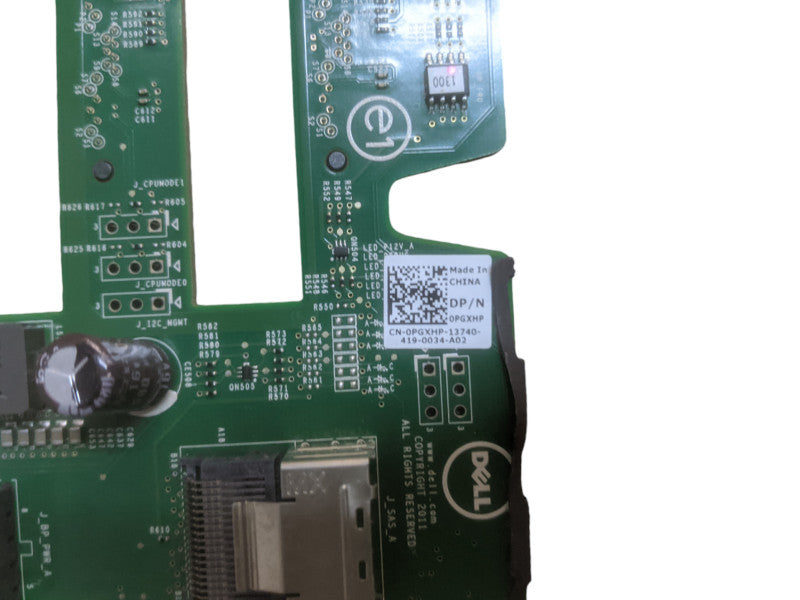 DELL R720/R720XD 3.5"x12-bay blackplane board | 0PGXHP
