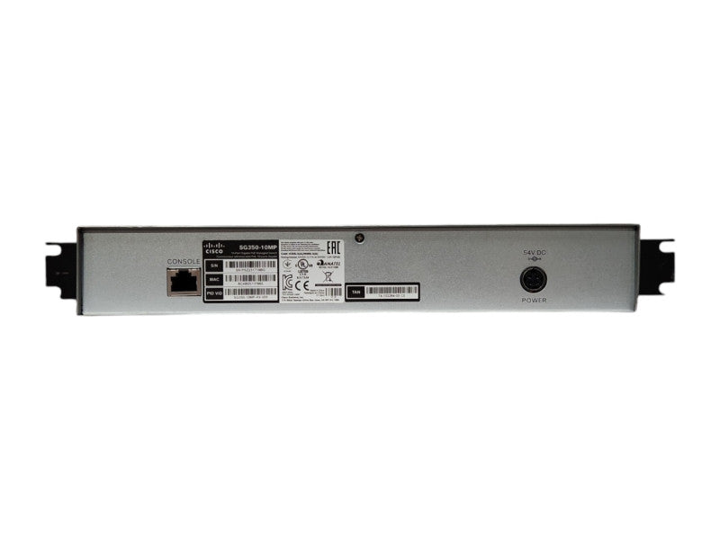 Cisco SG350-10MP, 10-Port Gigabit POE Managed Ethernet Switch