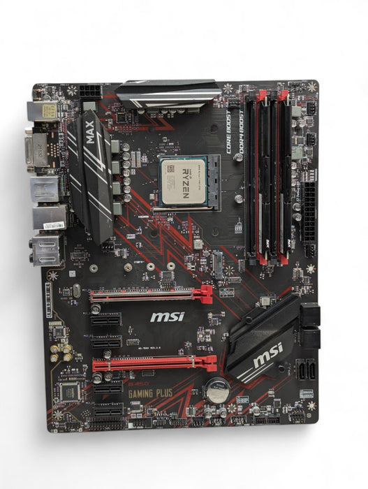 MSI B450 Gaming Plus Max AM4 Ryzen 7 PRO 2700 16GB RAM  -