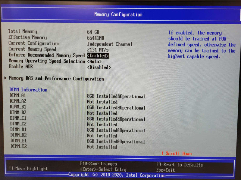 Intel Server S2600CW 2x Xeon E5-2620 V4 @ 2.1GHz 64GB RAM Intel RAID $
