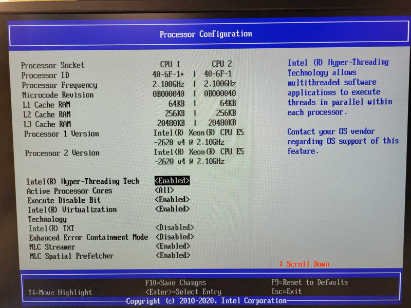 Intel Server S2600CW 2x Xeon E5-2620 V4 @ 2.1GHz 64GB RAM Intel RAID $