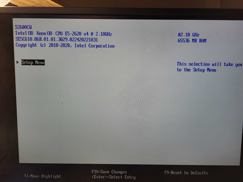 Intel Server S2600CW 2x Xeon E5-2620 V4 @ 2.1GHz 64GB RAM Intel RAID $