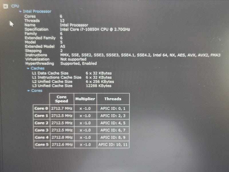 Dell Latitude 5411 | i7-10850H| 16GB DDR4| GeForce MX250| 512GB M.2 SSD READ β Lap200