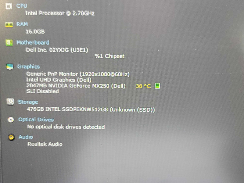 Dell Latitude 5411 | i7-10850H| 16GB DDR4| GeForce MX250| 512GB M.2 SSD READ  β Lap200